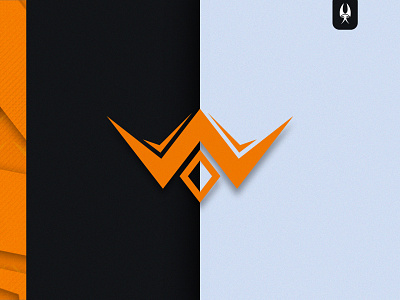 Letter W Logo art branding design esportlogo esports gaminglogo illusrator letter letterlogo logo orange