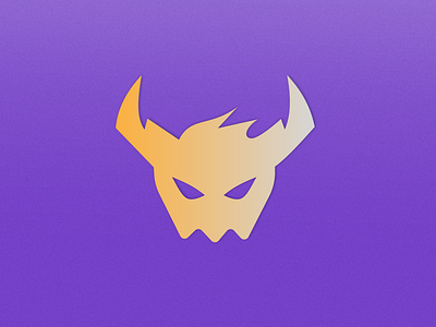 Devil logo minimal Concept