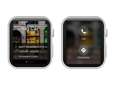 Contextual Notifications app apple notifications sketch smartwatch ui ux wearables