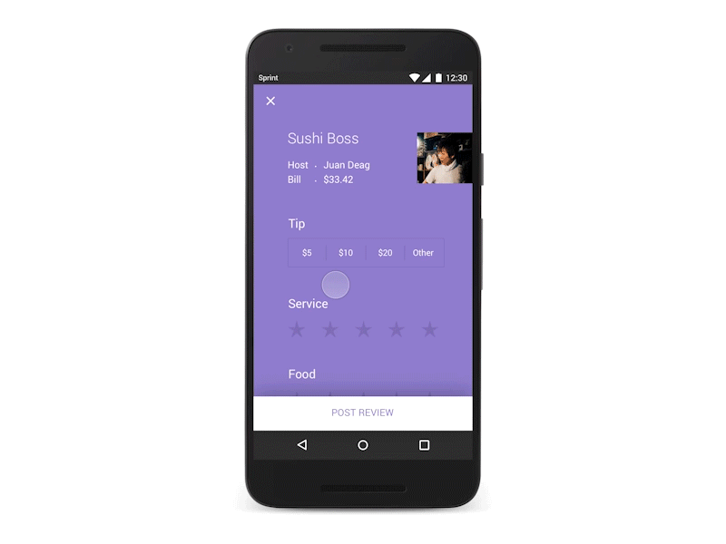 Quick review android material design mobile motion principle review ui ux