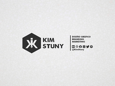 Kim Stuny brand and identity brand identity branding branding desing diseñográfico graphicdesign kimstuny logo desing logotipo logotype marcapersonal