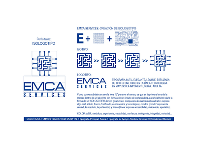 EMCA #MarcaPersonal 2/3 brand and identity brand identity branding branding desing diseñográfico graphicdesign kimstuny logo desing logotipo logotype marcapersonal serviciosdeti