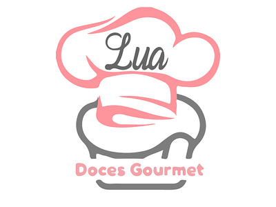 Luá Doces Gourmet brand branding cake cake logo cake shop candy design icon illustration vector