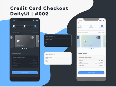 Credit Card Checkout | DailyUI | #002