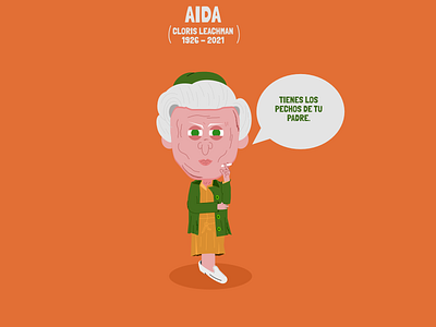 Aida (Malcolm in the Middle) character characterdesign design illustraion vector vectorart