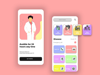 Doctor mobile apps app design design icons interface mobile mobile app mobile application mobile apps mobile design ui ui design ux design web design website