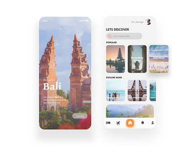 Travel app agency -BALI