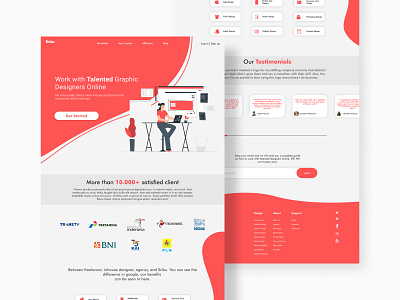 Sribu web design branding design indonesia mobile app mobile design product design sribu ui ui design ux web web design website