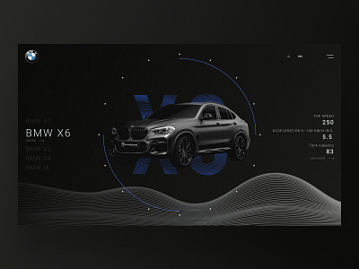 THE X8 bmw car cars dailyui dashboard design designs future futuristic ui design ux ux design web webdesign website