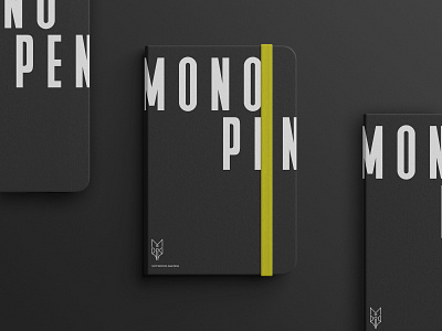Biscuit bezig fenomeen MONOPEN Notebook/Agenda cover design by MonoPen on Dribbble