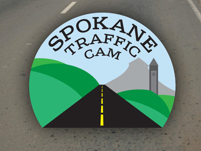 Spokane Traffic Cam camera logo splash screen spocode traffic
