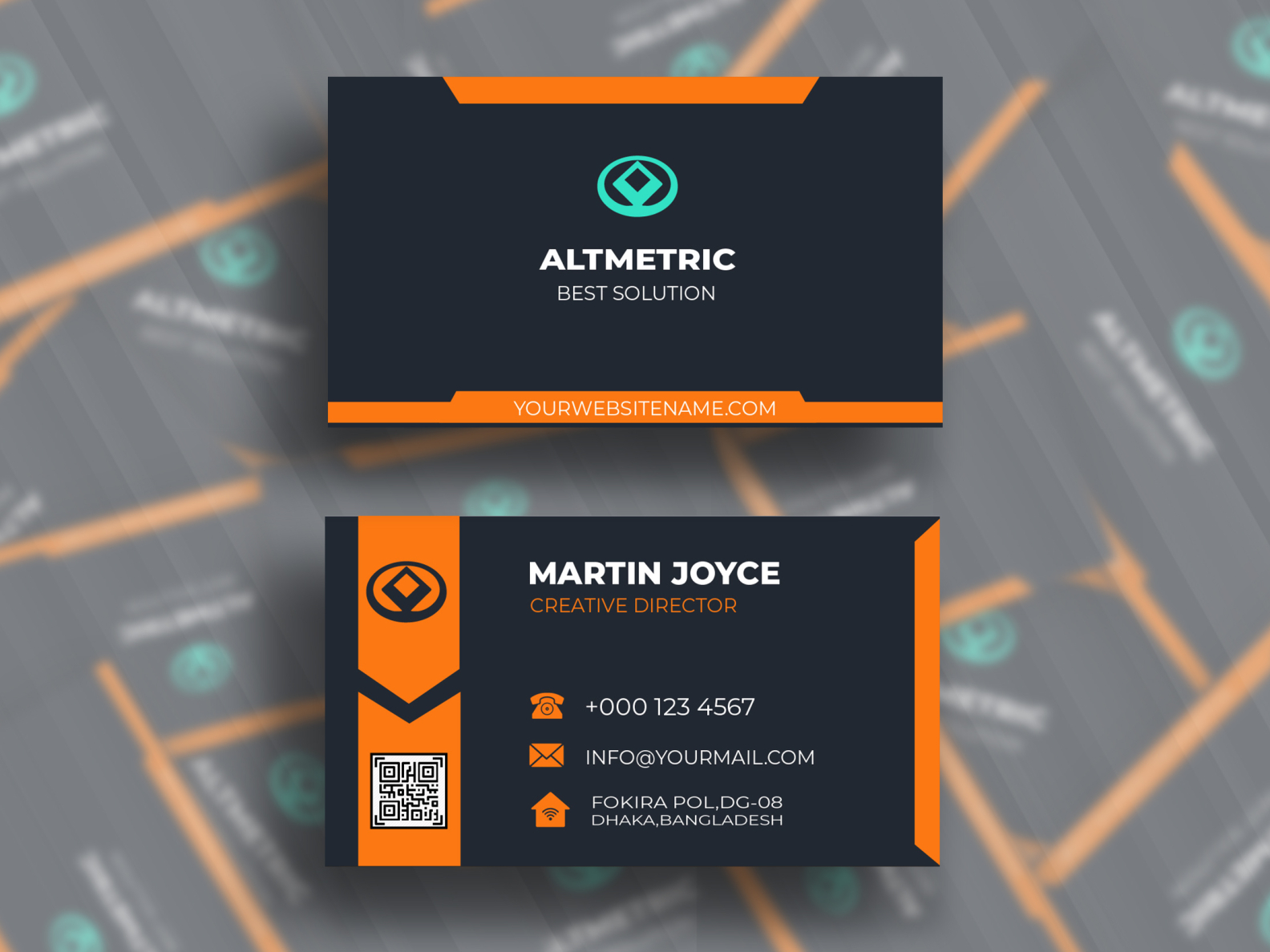 Business Card Design By Sawrav Shil On Dribbble