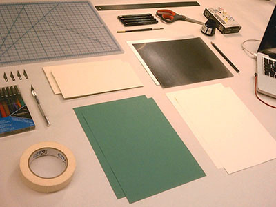 Setup paper workstation