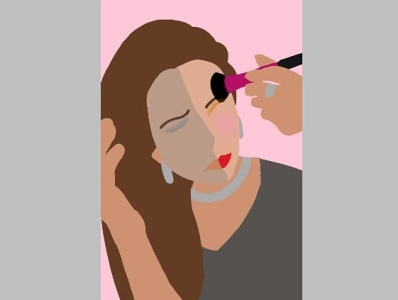 Makeup colors creative illustration digitalart emotion ibixpaint illustration makeup ui vector