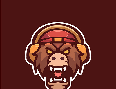 Mascot Logo design graphic design illustration logo mascot photoshop vector