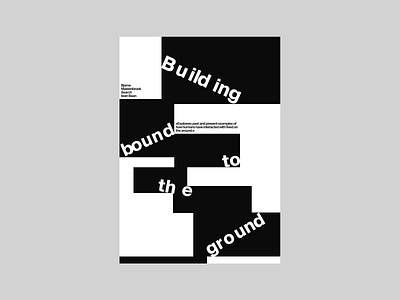 Labs #16 black design experimental graphic grid layout minimal poster ui white