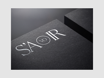 S'Avoir identity brand identity branding design graphic design grey minimal packing typography ui visual