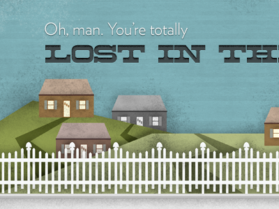 404 404 design illustration sarah mick texture typography vintage