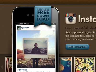 Instagram Homepage design homepage instagram sarah mick website