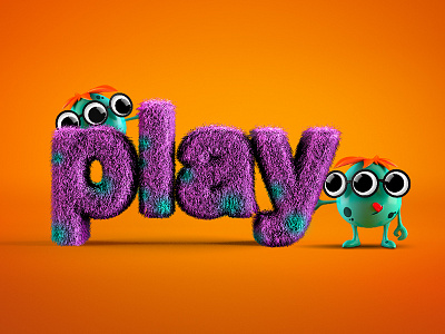 Game Characters aliens characters fun game green monsters orange play purple