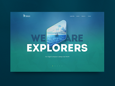 Landing page design