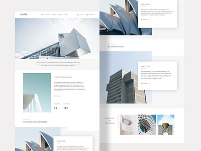 Architiv animation branding design interaction design interface minimal ui ux web web design