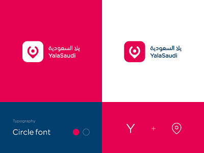 Yala Saudi Logo ashique ukkadan best logo branding clean corporate brand identity corporate identity flat identity location logo logotype minimal mobile app monogram typography web app y