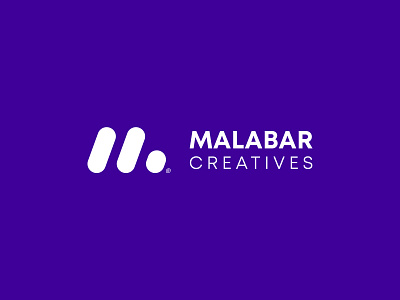 Malabar Creatives Logo app logo ashique ukkadan best logo branding clean creative flat icon identity logo logo design logomark logos logotype m m logo mark minimal product logo symbol