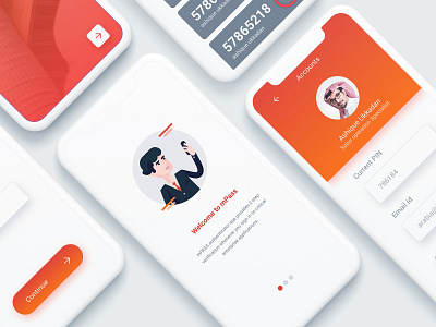 mPass mobile app app ashique ukkadan clean clean app flat design interaction design interface designer minimal app mobile mpass password product designer saudi arabia secure security app two factor ui ui ux design user experience ux user interface design