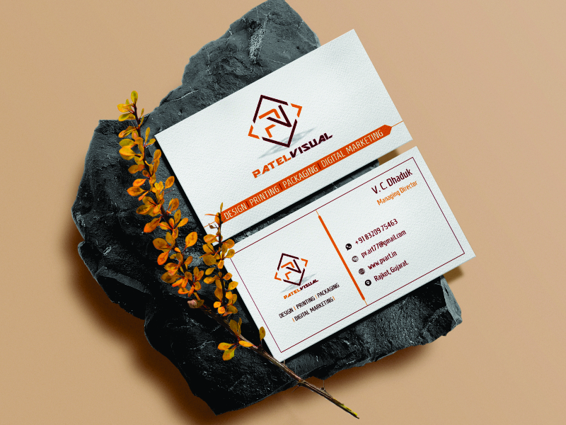 Business Card by Patel Visual on Dribbble