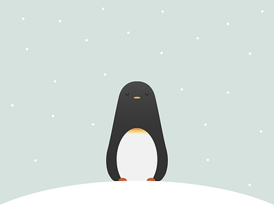 Little lost penguin