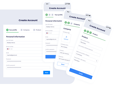 Account Creation Flow