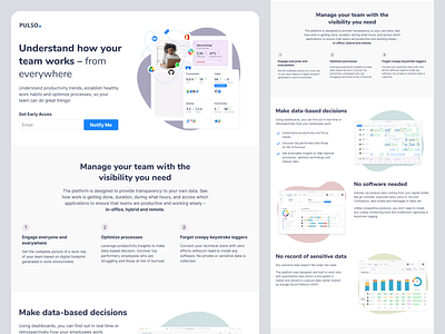 Landing page landing teamtracking tracking tracking tool web website workload