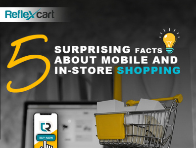 5 Surprising Facts About Mobile and In-Store Shopping branding consumer consumers illustration online online marketing online shopping online store shopping app shopping cart ui