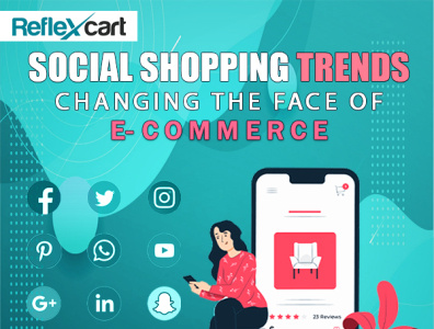 Social shopping trends changing the face of e-Commerce advantages branding consumer consumers online online marketing online shopping online store shopping app shopping cart