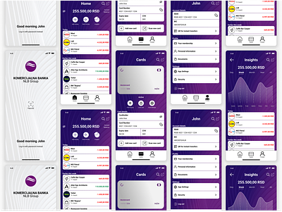 Banking app concept app banking bankingapp finance ui ux