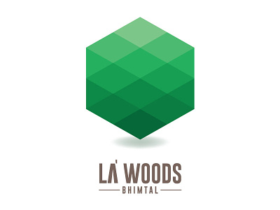 La Woods Brand Identity brand identity conceptual logo print