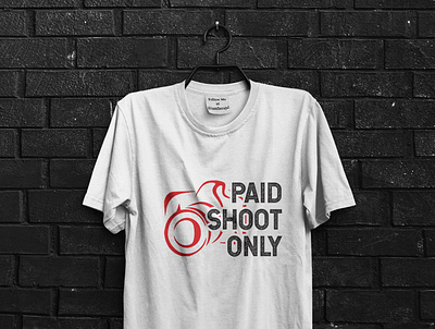 Photography Design - Typography T-shirt Design