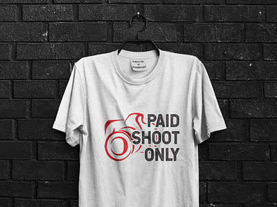 Photography Design - Typography T-shirt Design