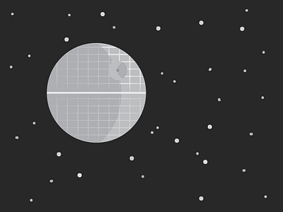 Death Star death star illustration illustrator star wars stars vector