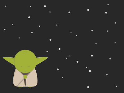 Yoda illustration illustrator movie star wars stars vector yoda
