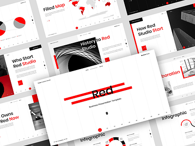 Red – Business Presentation Template