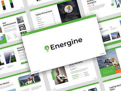 Energine - Solar & Renewable Energy Presentation Template