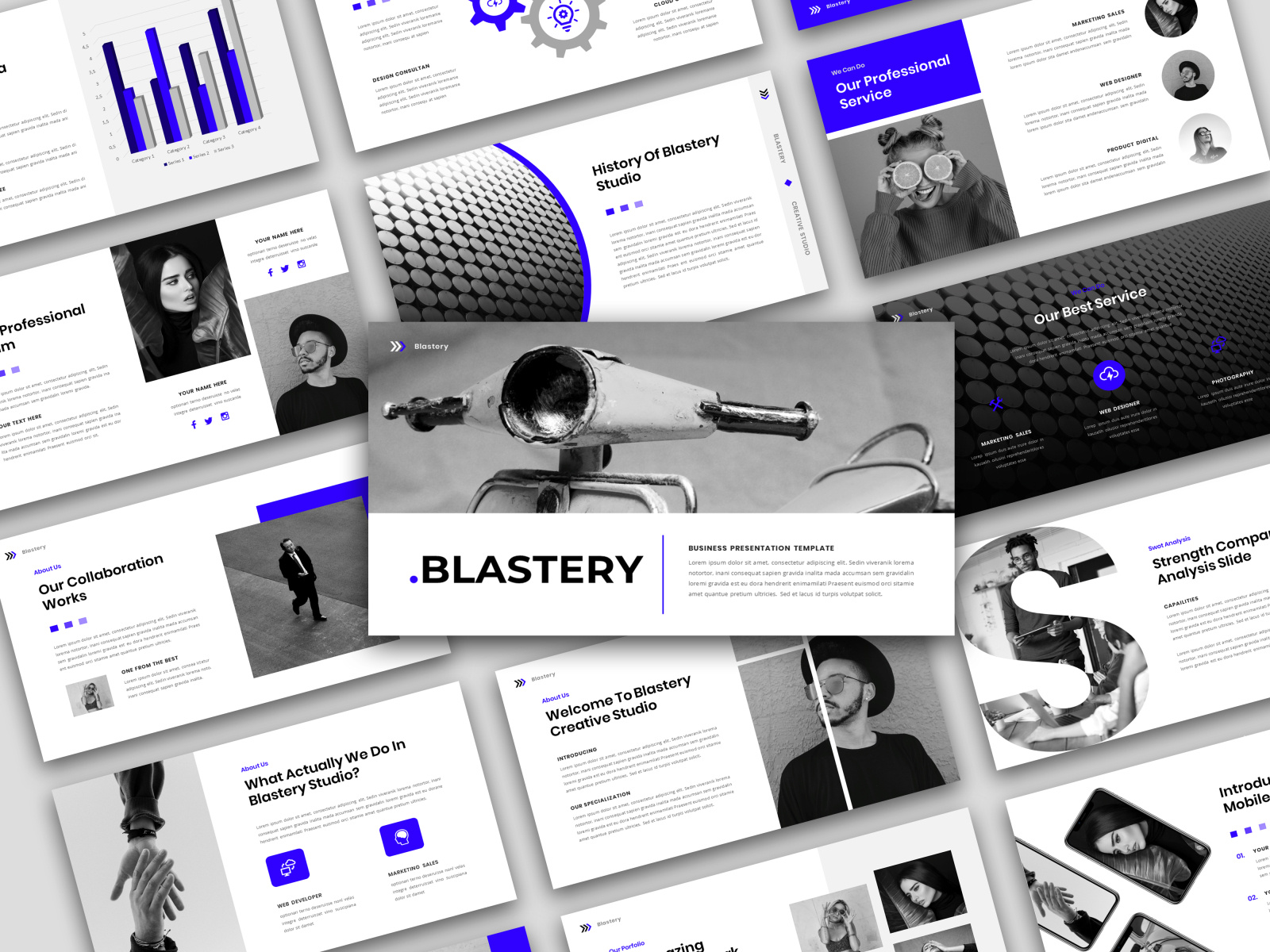 presentation for business blaster