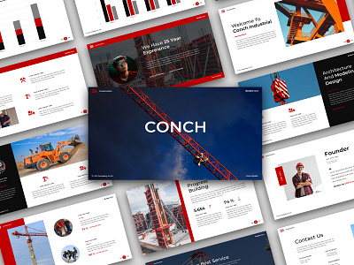 Conch - Construction Presentation Template