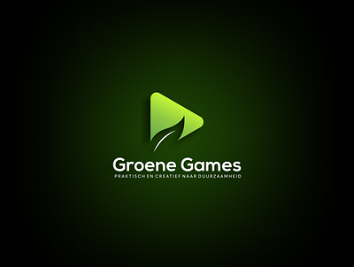 green games brand identity branding design graphic design illustration logo logo design logodesign ui vector