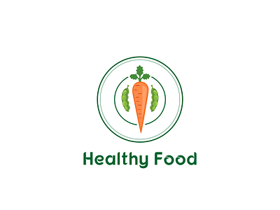 healthy food logo brand identity branding design graphic design graphic designer illustration logo logo design logodesign vector
