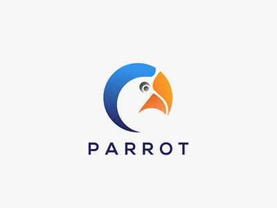 PARROT LOGO brand identity branding design graphic design illustration logo logo design logodesign vector