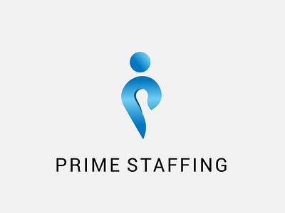 PRIME STAFFING LOGO brand identity branding design graphic design illustration logo logo design logodesign vector