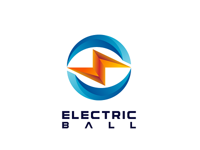 electric ball logo brand identity branding design graphic design illustration logo logo design logo designer logodesign vector